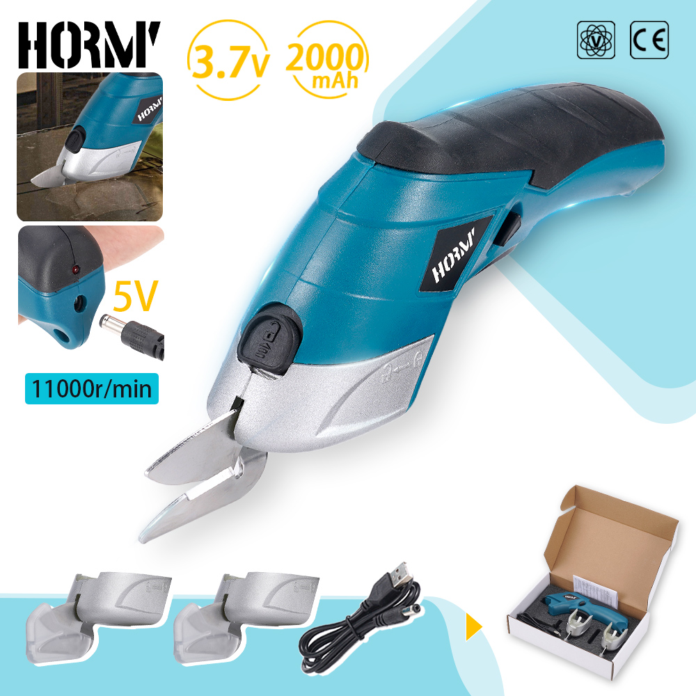 Leatherwork Machine - Hormy 3.6V şarj küçük makas elektrikli