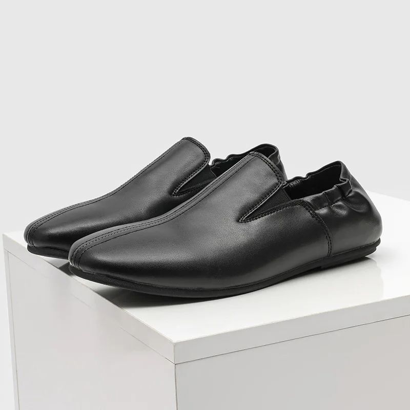 Leatherwork Designs - Marka Erkek Günlük Ayakkabıları Slip-On Düz