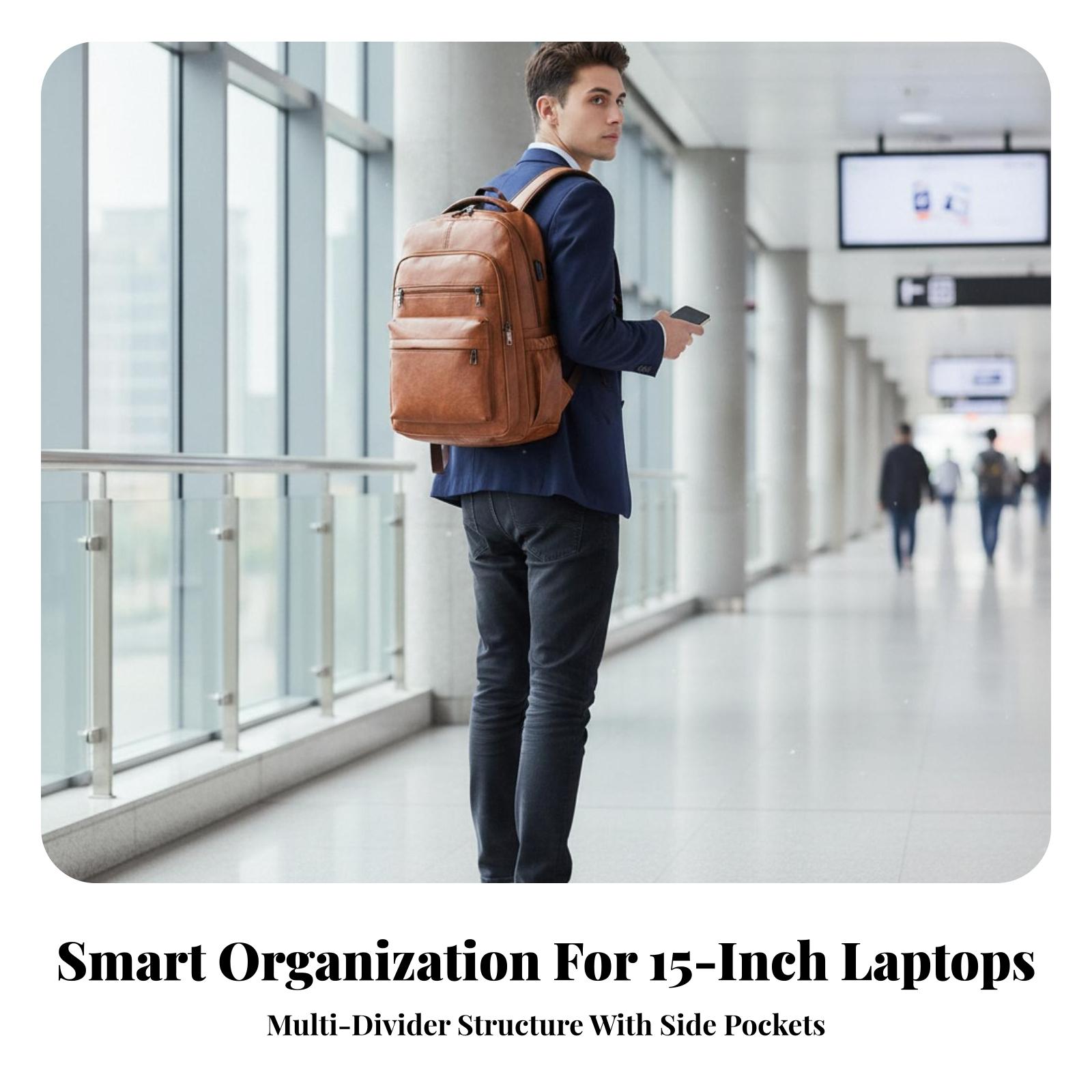 Su Geçirmez Erkek Sırt Çantası - Leather Work Rucksack Mens incelemesi ve fiyatı
